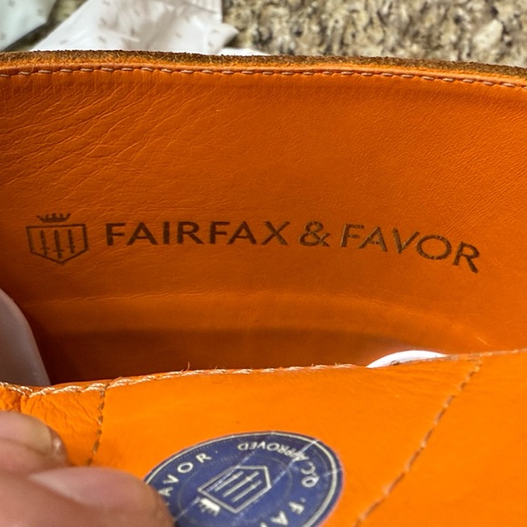 Fairfax and Favor Regina suede riding boots in size 9 1/2 new - Picture 5 of 10